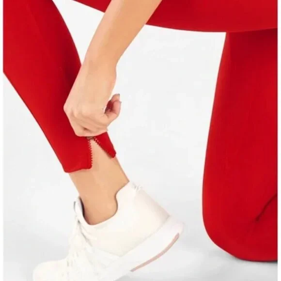 Fabletics Trinity Motion365 HW Utility Legging Persimmon Size S - Picture 3 of 11